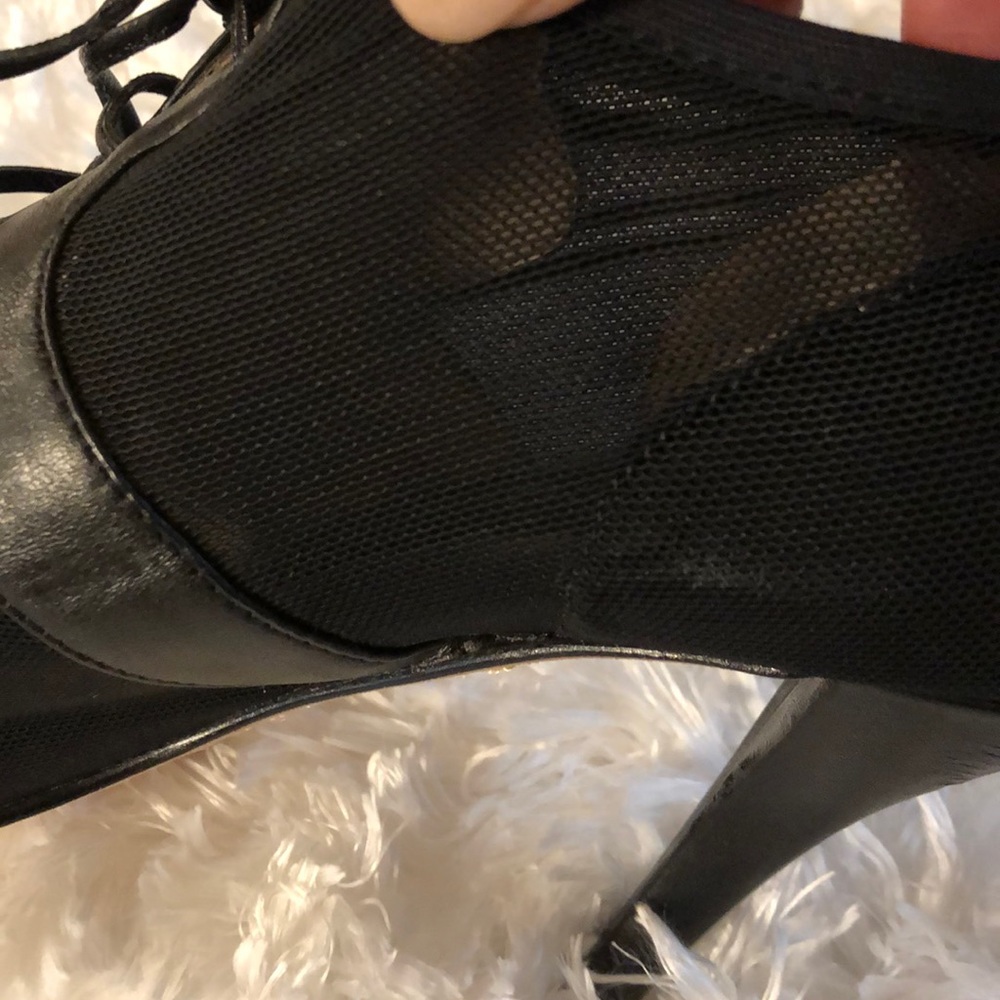 Peep Toe Booties - image 4